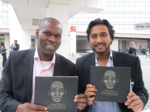 Anuj Agarwal of Suryasta Media at the Frankfurt Bookfair 2012. Suryastra are the publisher of The Battle of the Wordsmiths which is due to launch shortly in e-book and other formats. 